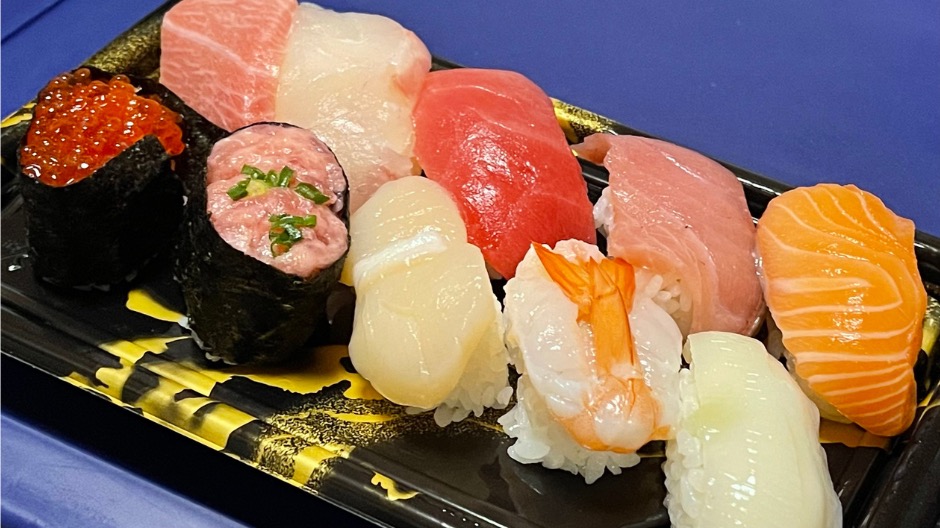 角上魚類の握り寿司