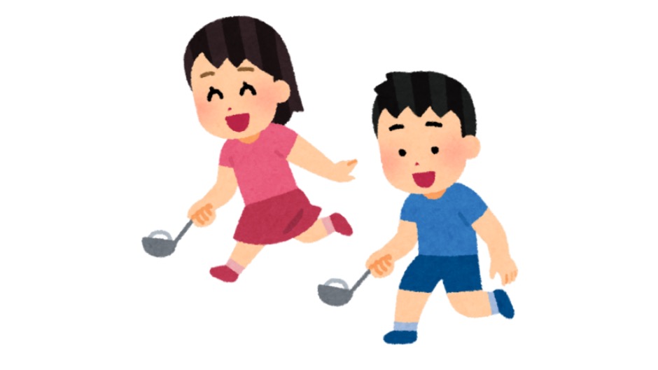 目玉運びリレー